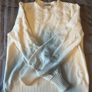 Loft cream sweater